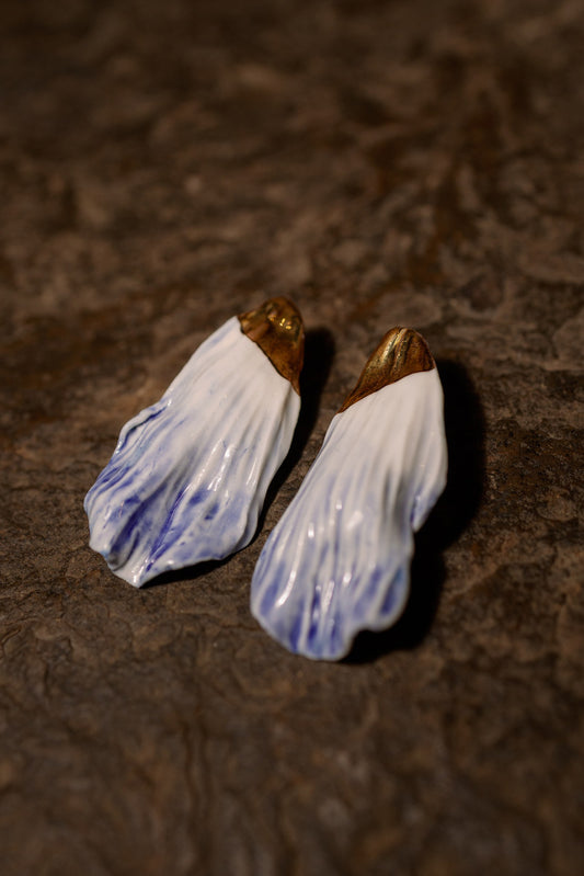 Apri Jewelry - Blue Angel Wings Earrings