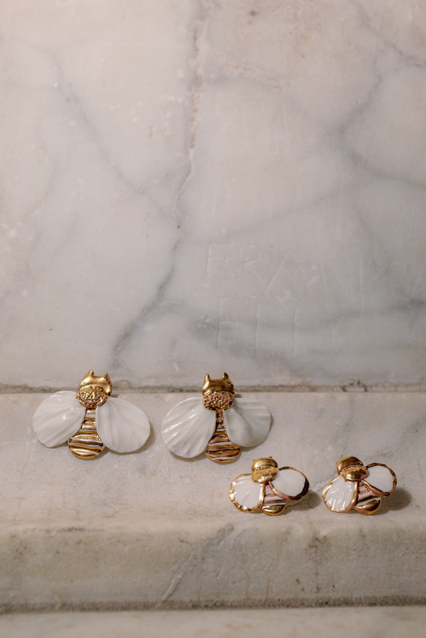 Apri Jewelry - Bumblebee Earrings
