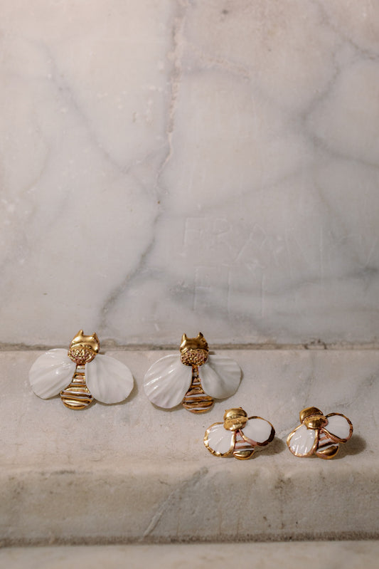 Apri Jewelry - Bumblebee Earrings