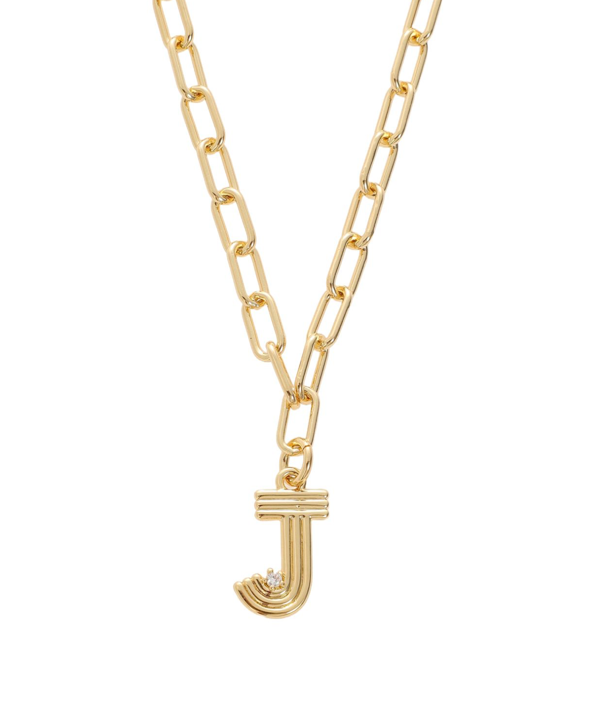 PREORDER - Art Deco Initial Necklace