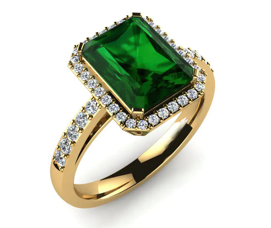 Alora Emerald Ring - Fine