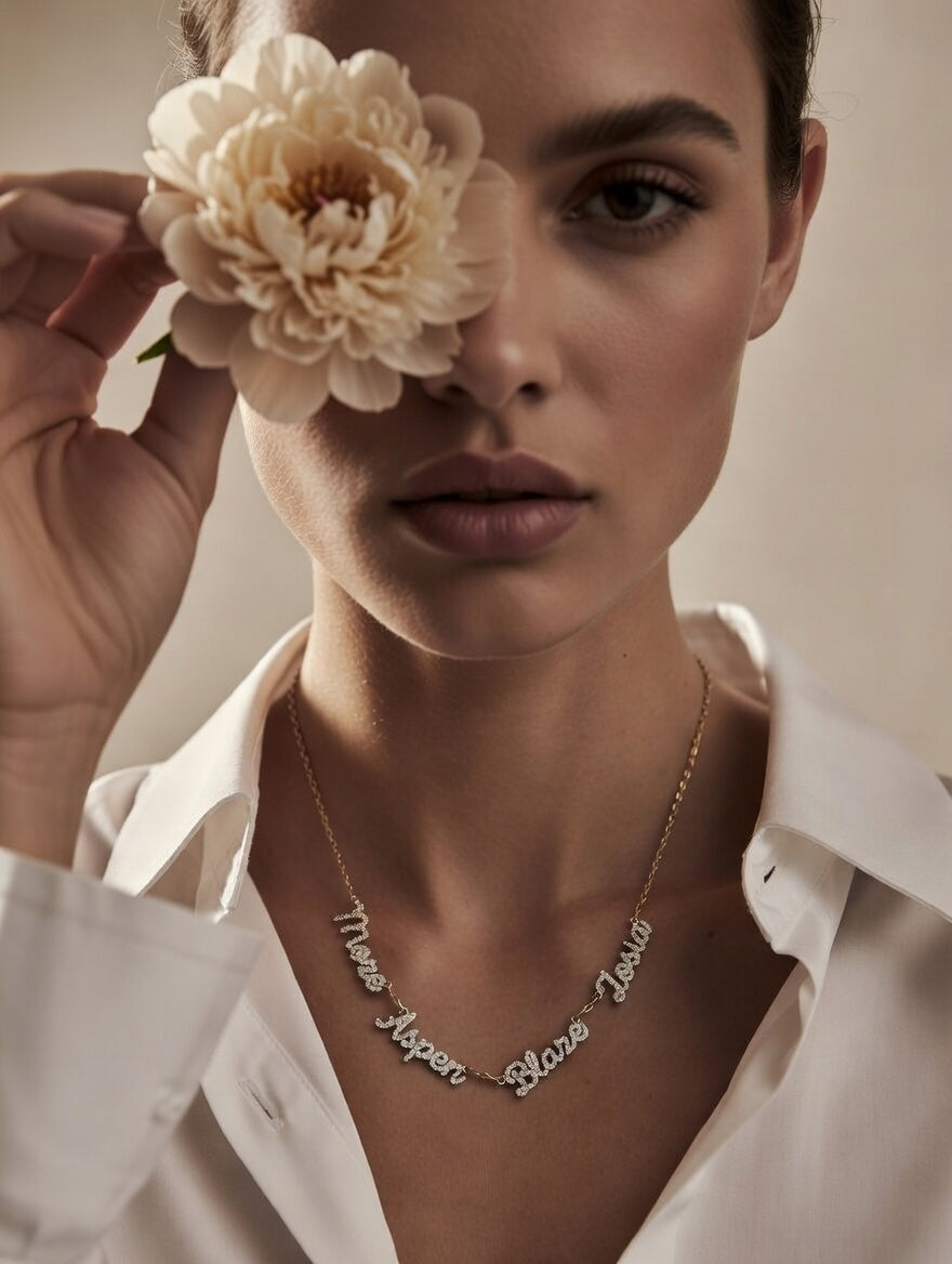 PREORDER - Tuyo Necklace - Multi Name Paperclip Necklace